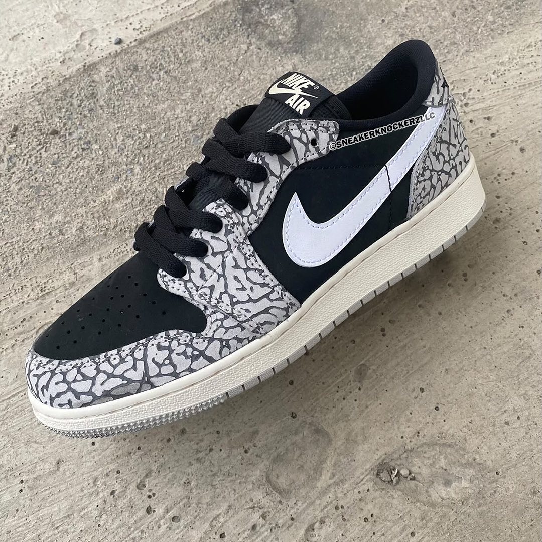 【国内 6/23 発売予定】ナイキ エア ジョーダン 1 ロー レトロ OG “ブラックエレファント” (NIKE AIR JORDAN 1 LOW RETRO OG “Black Elephant”) [CZ0790-001/CZ0775-001]