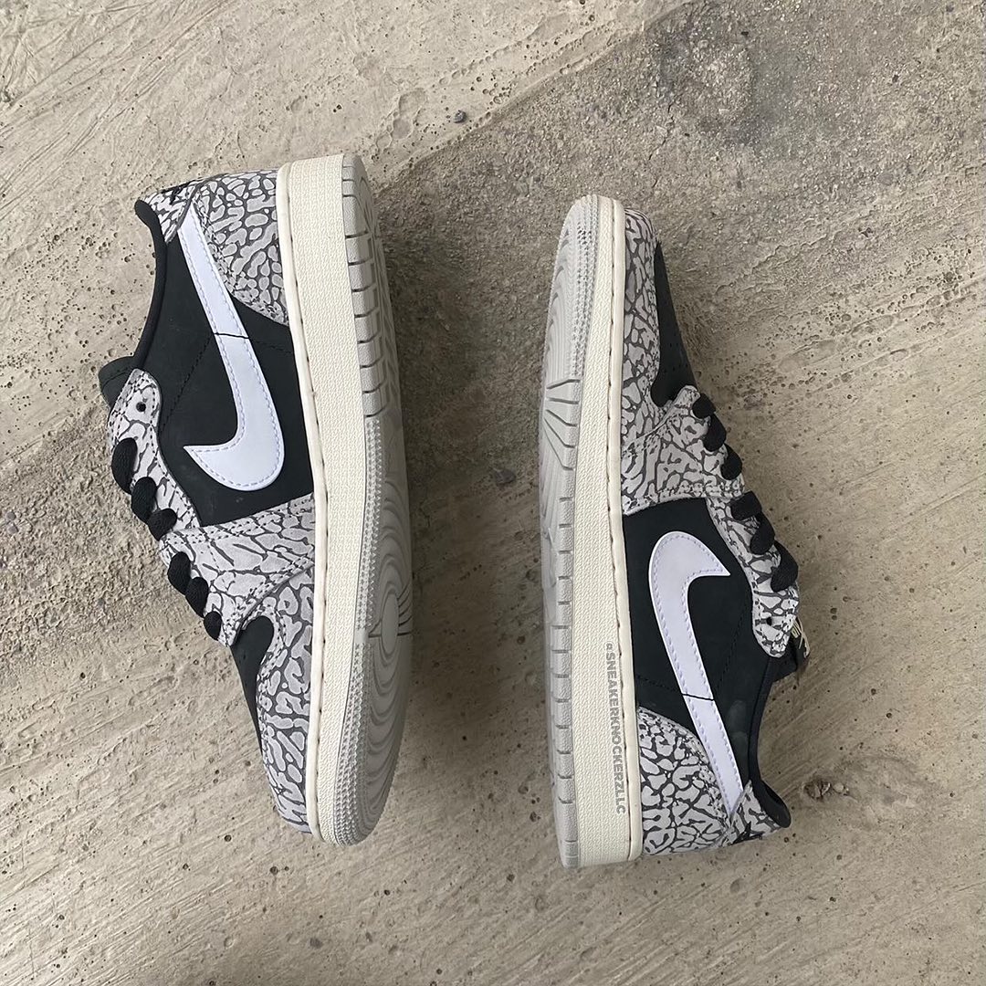 【国内 6/23 発売予定】ナイキ エア ジョーダン 1 ロー レトロ OG “ブラックエレファント” (NIKE AIR JORDAN 1 LOW RETRO OG “Black Elephant”) [CZ0790-001/CZ0775-001]