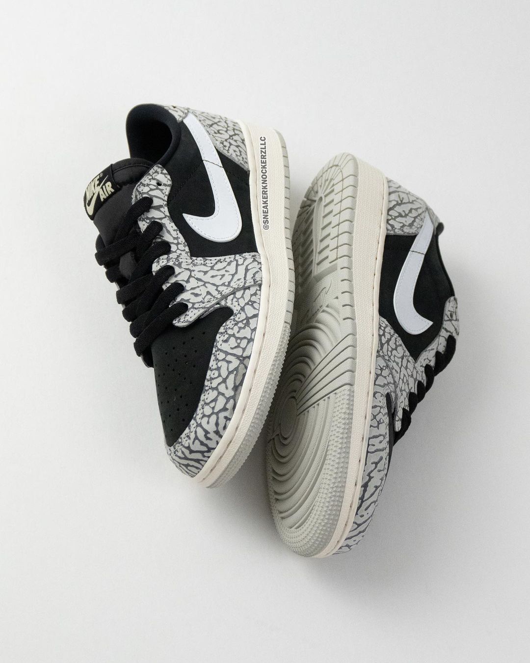 【国内 6/23 発売予定】ナイキ エア ジョーダン 1 ロー レトロ OG “ブラックエレファント” (NIKE AIR JORDAN 1 LOW RETRO OG “Black Elephant”) [CZ0790-001/CZ0775-001]