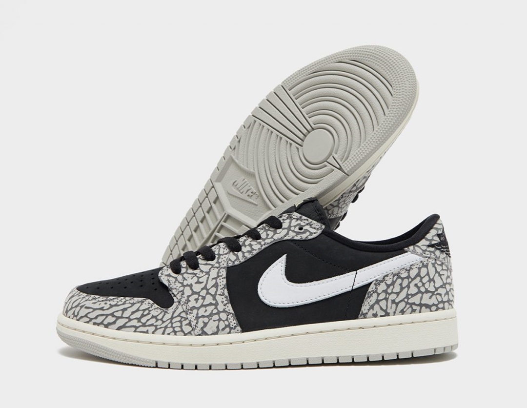 【国内 6/23 発売予定】ナイキ エア ジョーダン 1 ロー レトロ OG “ブラックエレファント” (NIKE AIR JORDAN 1 LOW RETRO OG “Black Elephant”) [CZ0790-001/CZ0775-001]