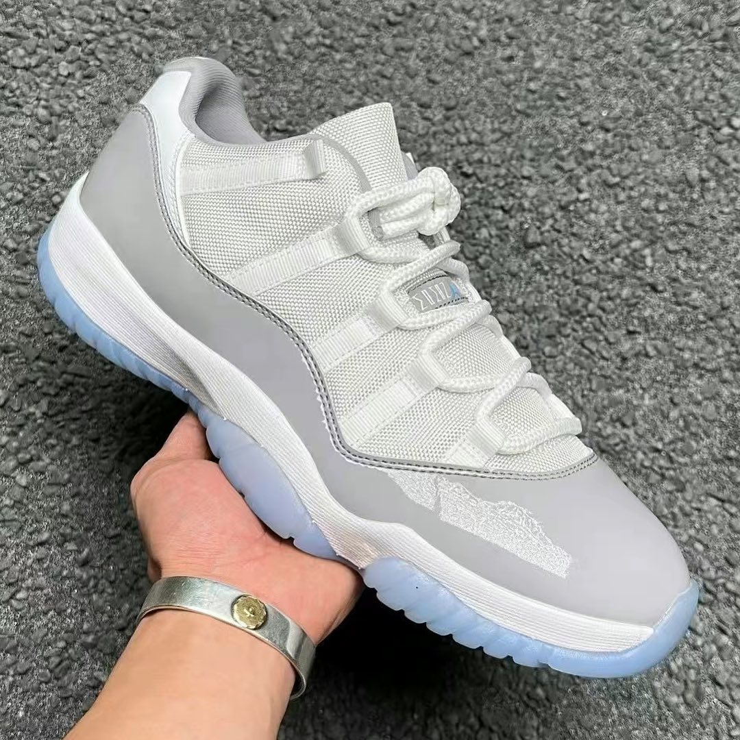 【国内 4/1 発売】ナイキ エア ジョーダン 11 レトロ ロー “エレファントプリント/セメントグレー” (NIKE AIR JORDAN 11 RETRO LOW “Elephant Print/Cement Grey”) [AV2187-140]