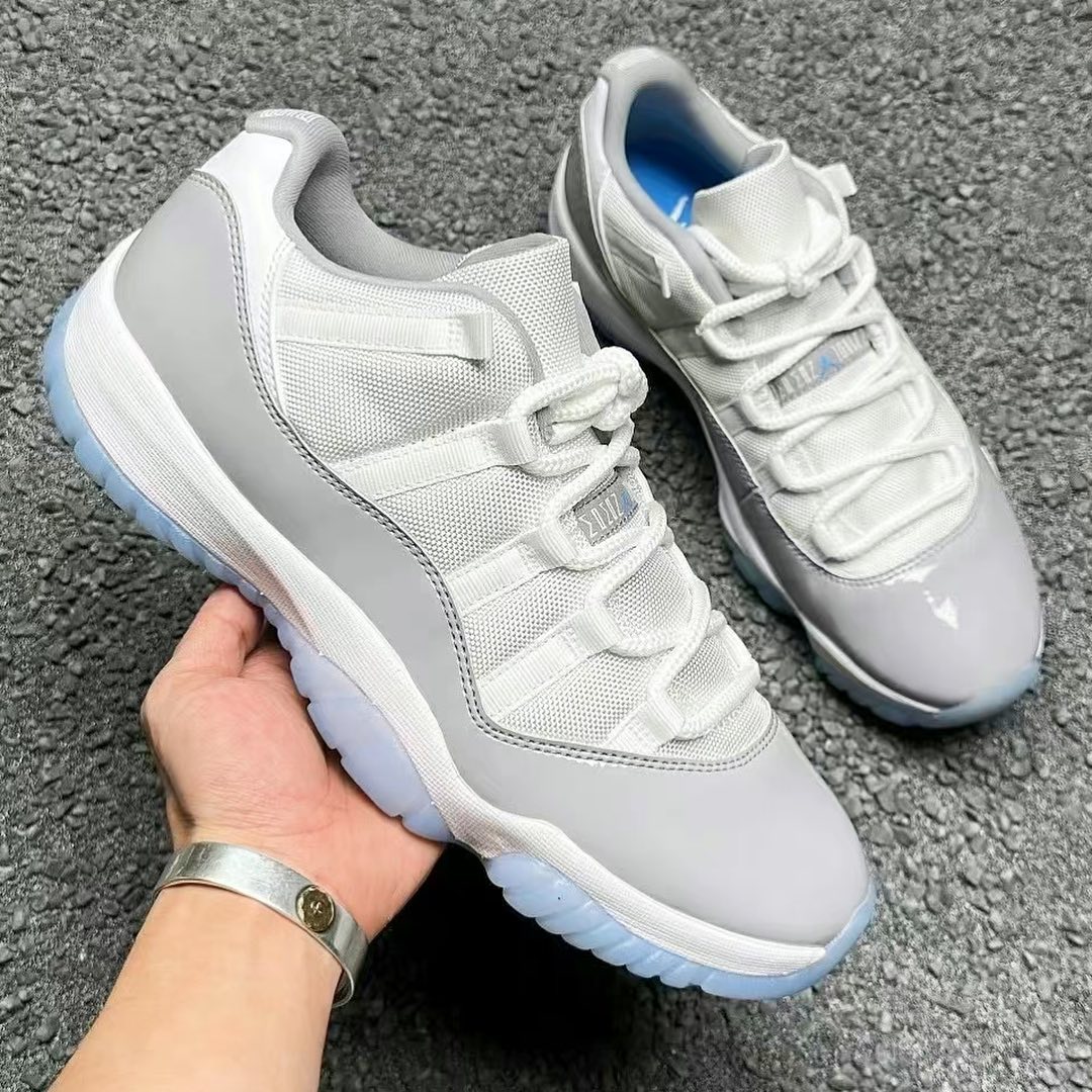 【国内 4/1 発売】ナイキ エア ジョーダン 11 レトロ ロー “エレファントプリント/セメントグレー” (NIKE AIR JORDAN 11 RETRO LOW “Elephant Print/Cement Grey”) [AV2187-140]