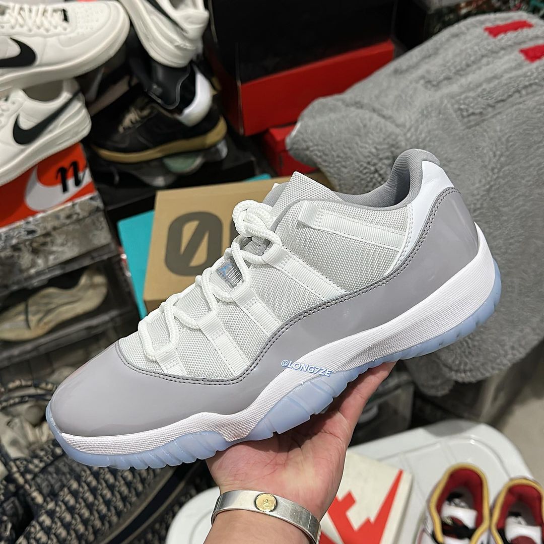 【国内 4/1 発売】ナイキ エア ジョーダン 11 レトロ ロー “エレファントプリント/セメントグレー” (NIKE AIR JORDAN 11 RETRO LOW “Elephant Print/Cement Grey”) [AV2187-140]