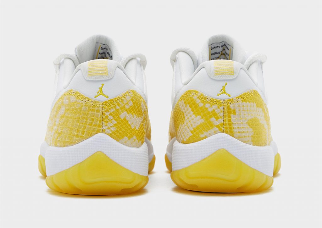 【国内 5/11 発売】ナイキ ウィメンズ エア ジョーダン 11 レトロ ロー “イエロースネーク” (NIKE WMNS AIR JORDAN 11 RETRO LOW “Yellow Python”) [AH7860-107]