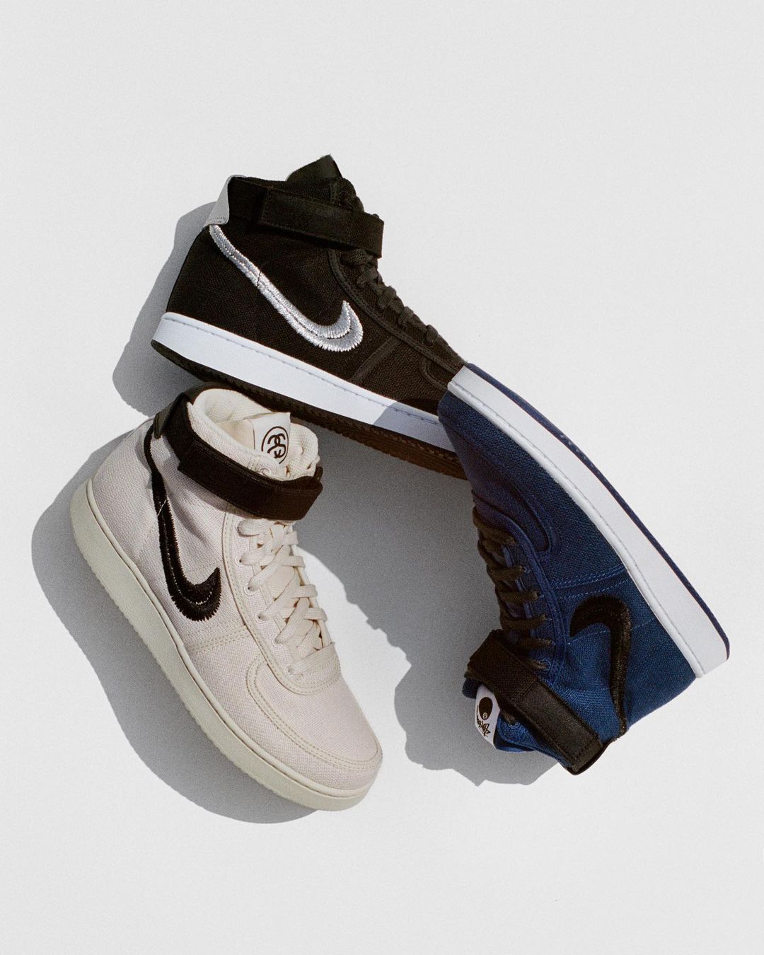 【国内 6/10、6/15 発売予定】STUSSY x NIKE VANDAL HIGH SP 3カラー (ステューシー ナイキ バンダル) [DX5425-001/DX5425-200/DX5425-400]