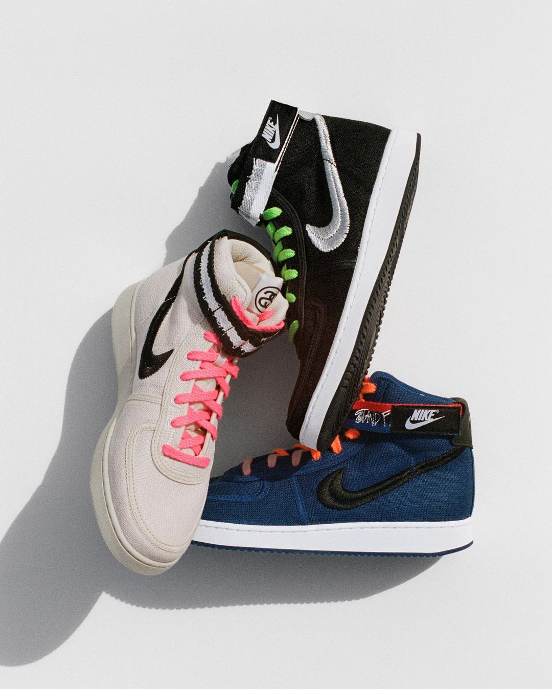 【国内 6/10、6/15 発売予定】STUSSY x NIKE VANDAL HIGH SP 3カラー (ステューシー ナイキ バンダル) [DX5425-001/DX5425-200/DX5425-400]