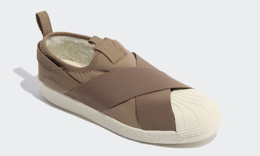 【国内 9/2 発売】アディダス オリジナルス SST スリッポン フリース “テックカーキ” (adidas Originals SST SLIP-ON FLEECE “Tech Khaki”) [GX1365]