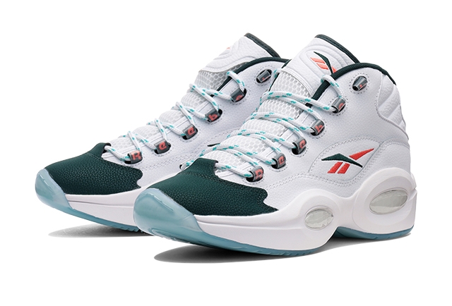 REEBOK QUESTION MID "White/Green/Orange" (リーボック クエスチョン ミッド "ホワイト/グリーン/オレンジ") [GW8857]