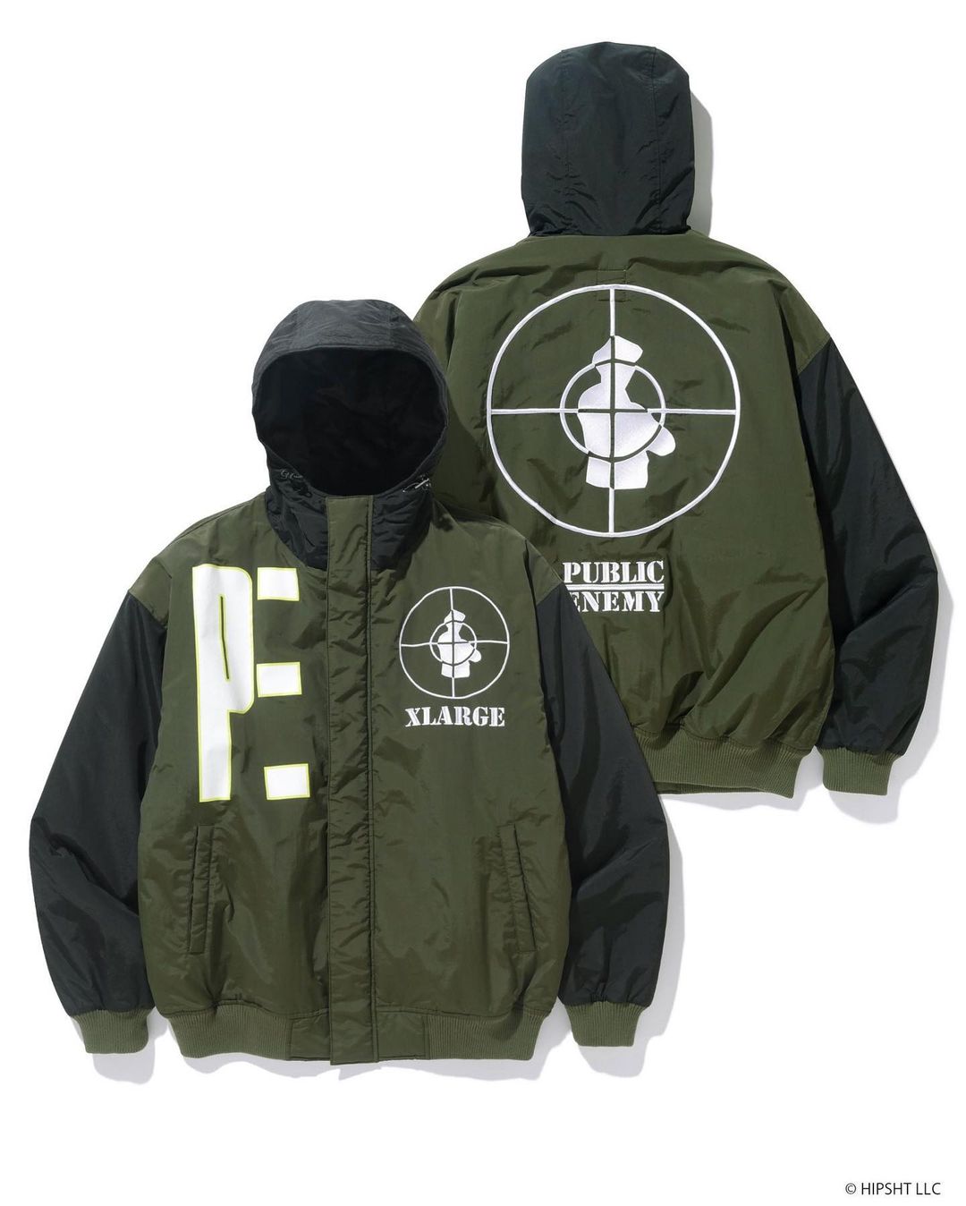 XLARGE XPUBLIC ENEMY PUFFER JACKET