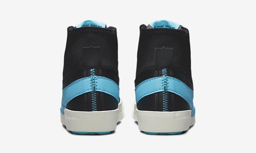 2022年 発売予定！ナイキ ブレーザー ミッド 77 ジャンボ “ブラック/アクア” (NIKE BLAZER MID 77 JUMBO “Black Aqua”) [FD0278-001]