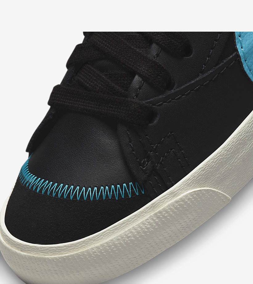 2022年 発売予定！ナイキ ブレーザー ミッド 77 ジャンボ “ブラック/アクア” (NIKE BLAZER MID 77 JUMBO “Black Aqua”) [FD0278-001]