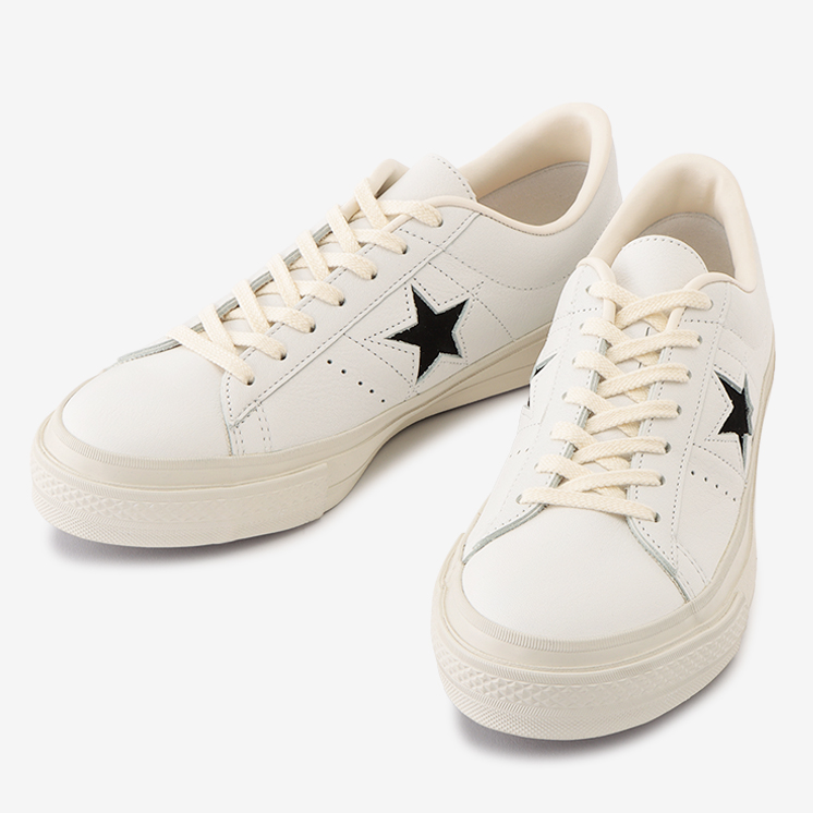 【国内 9/9 発売】シボのある国産レザーをアッパーに使用した CONVERSE ONE STAR J EB LEATHER (コンバース ワンスター J EB レザー)