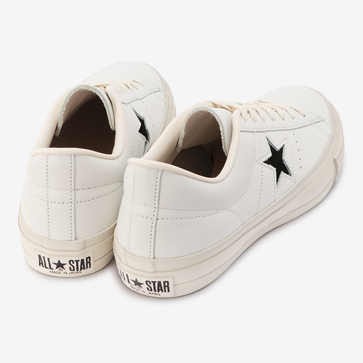 【国内 9/9 発売】シボのある国産レザーをアッパーに使用した CONVERSE ONE STAR J EB LEATHER (コンバース ワンスター J EB レザー)