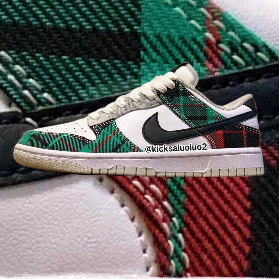 【国内 1/15 発売】ナイキ ダンク ロー “ホワイト/タータンチェック” (NIKE DUNK LOW “White/Tartan Check”) [DV0827-100]