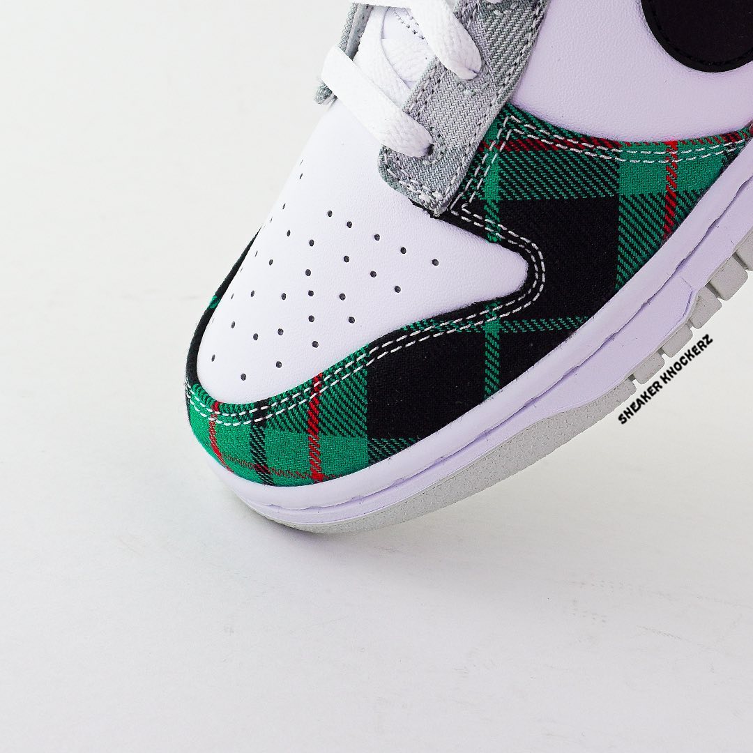 【国内 1/15 発売】ナイキ ダンク ロー “ホワイト/タータンチェック” (NIKE DUNK LOW “White/Tartan Check”) [DV0827-100]