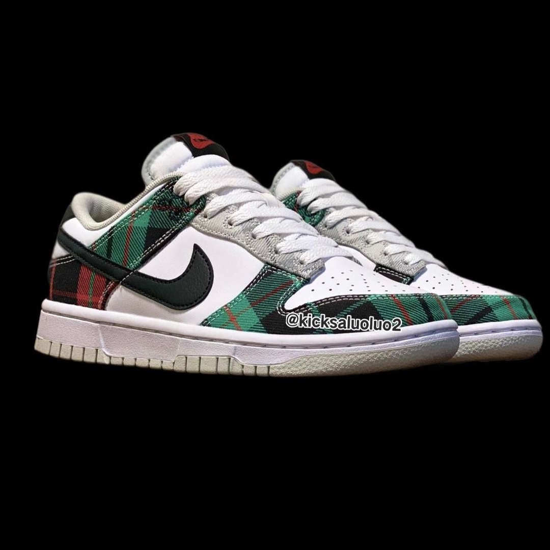 【国内 1/15 発売】ナイキ ダンク ロー “ホワイト/タータンチェック” (NIKE DUNK LOW “White/Tartan Check”) [DV0827-100]