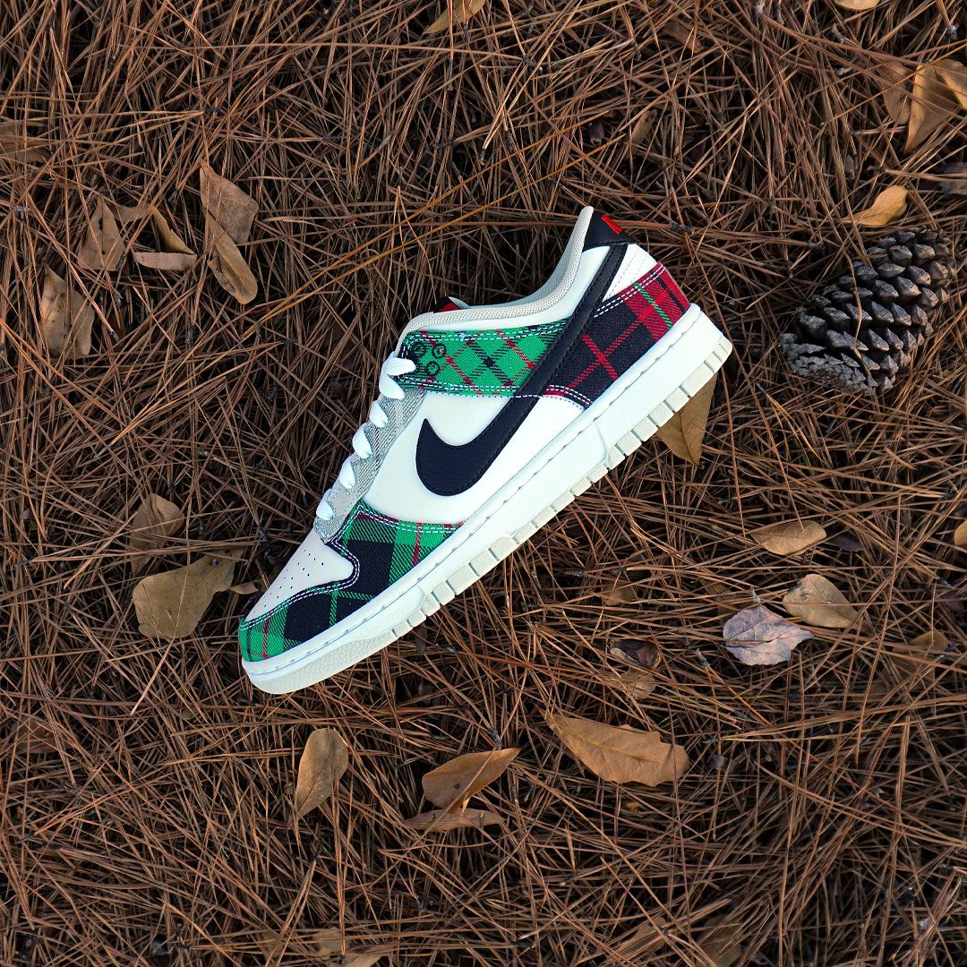 【国内 1/15 発売】ナイキ ダンク ロー “ホワイト/タータンチェック” (NIKE DUNK LOW “White/Tartan Check”) [DV0827-100]