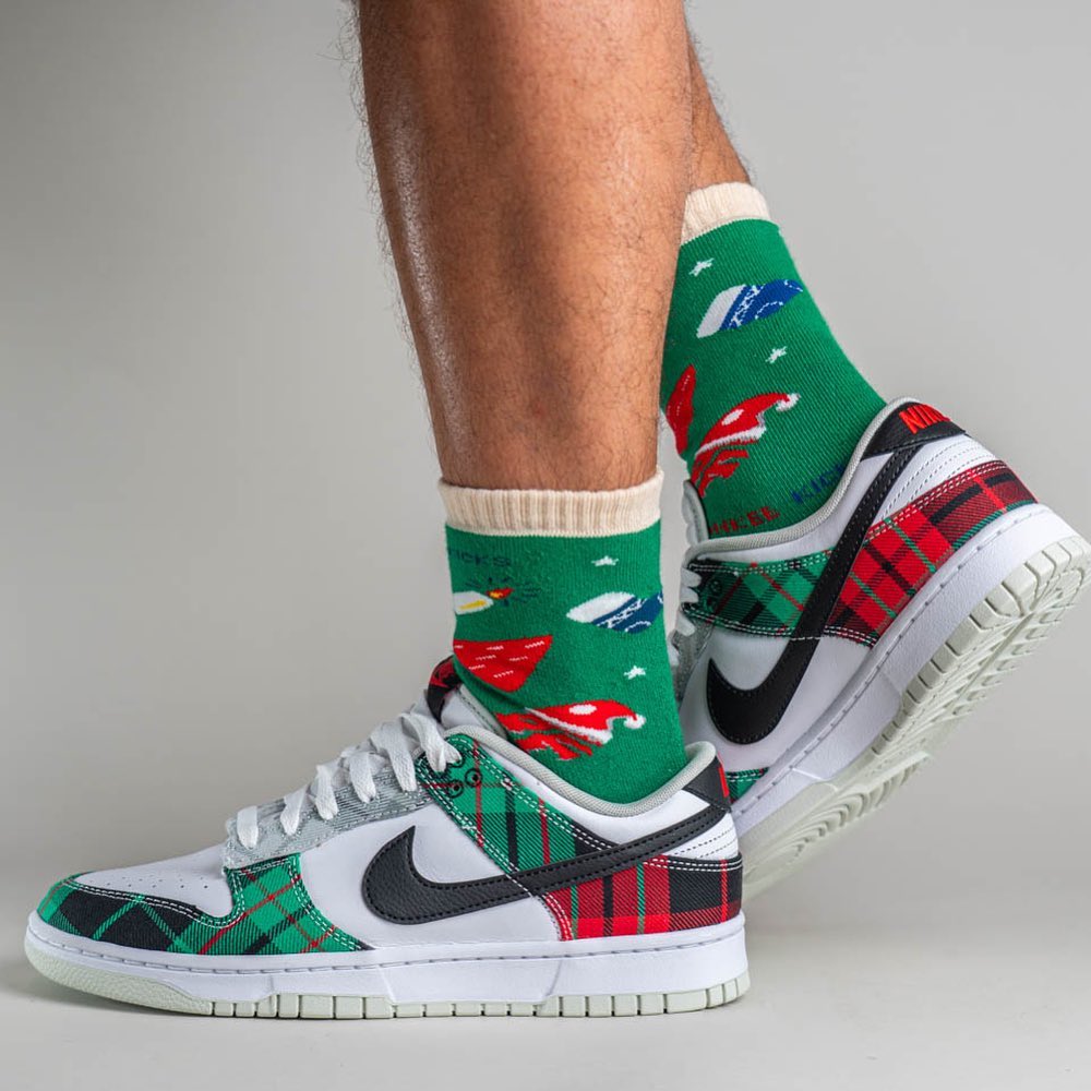 【国内 1/15 発売】ナイキ ダンク ロー “ホワイト/タータンチェック” (NIKE DUNK LOW “White/Tartan Check”) [DV0827-100]