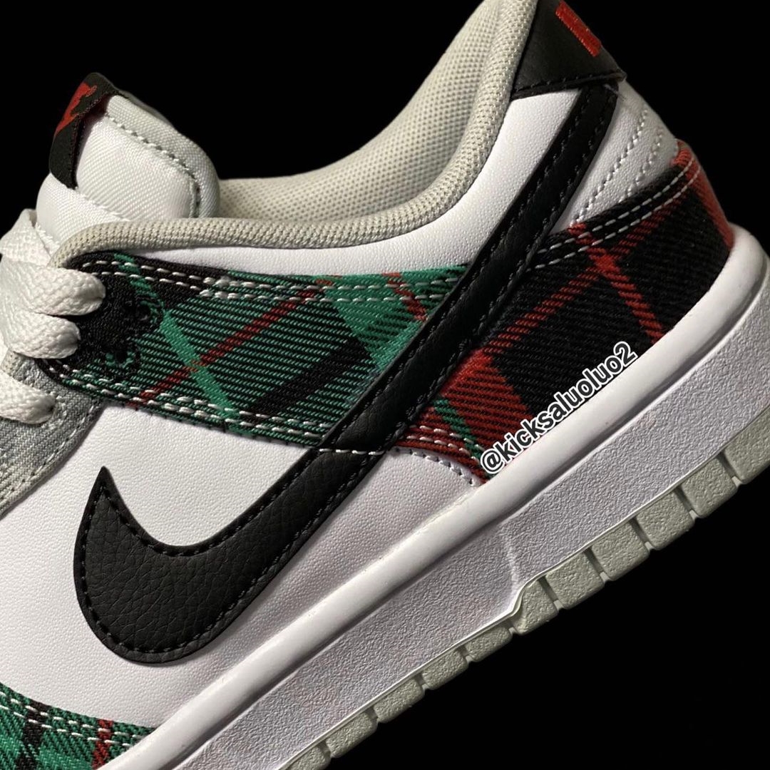 【国内 1/15 発売】ナイキ ダンク ロー “ホワイト/タータンチェック” (NIKE DUNK LOW “White/Tartan Check”) [DV0827-100]