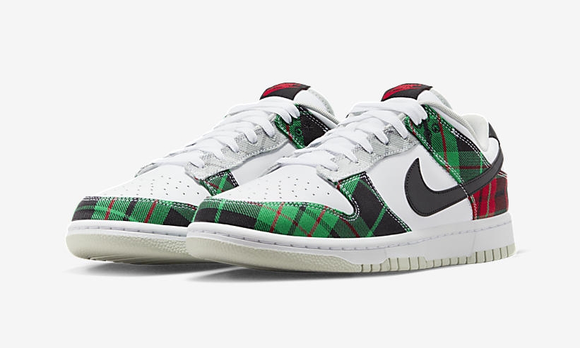 【国内 1/15 発売】ナイキ ダンク ロー “ホワイト/タータンチェック” (NIKE DUNK LOW “White/Tartan Check”) [DV0827-100]