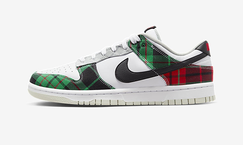 【国内 1/15 発売】ナイキ ダンク ロー “ホワイト/タータンチェック” (NIKE DUNK LOW “White/Tartan Check”) [DV0827-100]