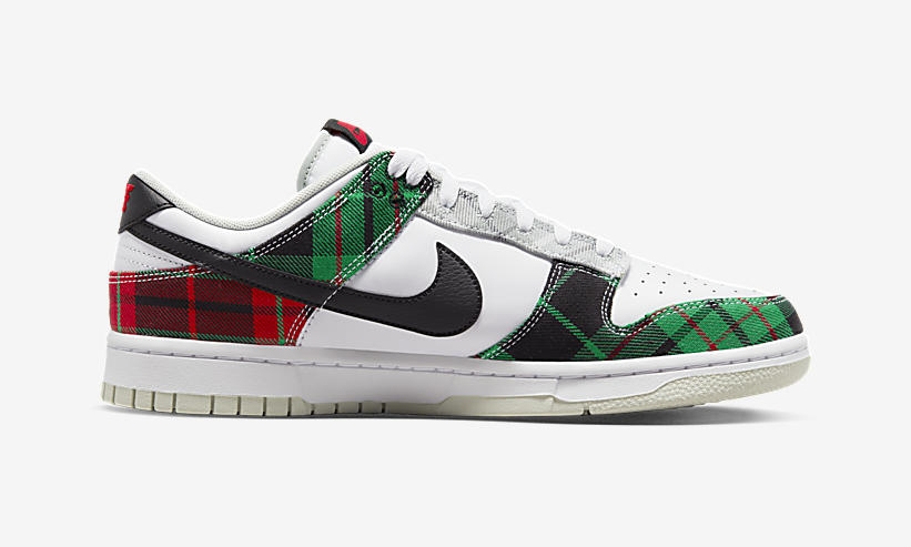 【国内 1/15 発売】ナイキ ダンク ロー “ホワイト/タータンチェック” (NIKE DUNK LOW “White/Tartan Check”) [DV0827-100]