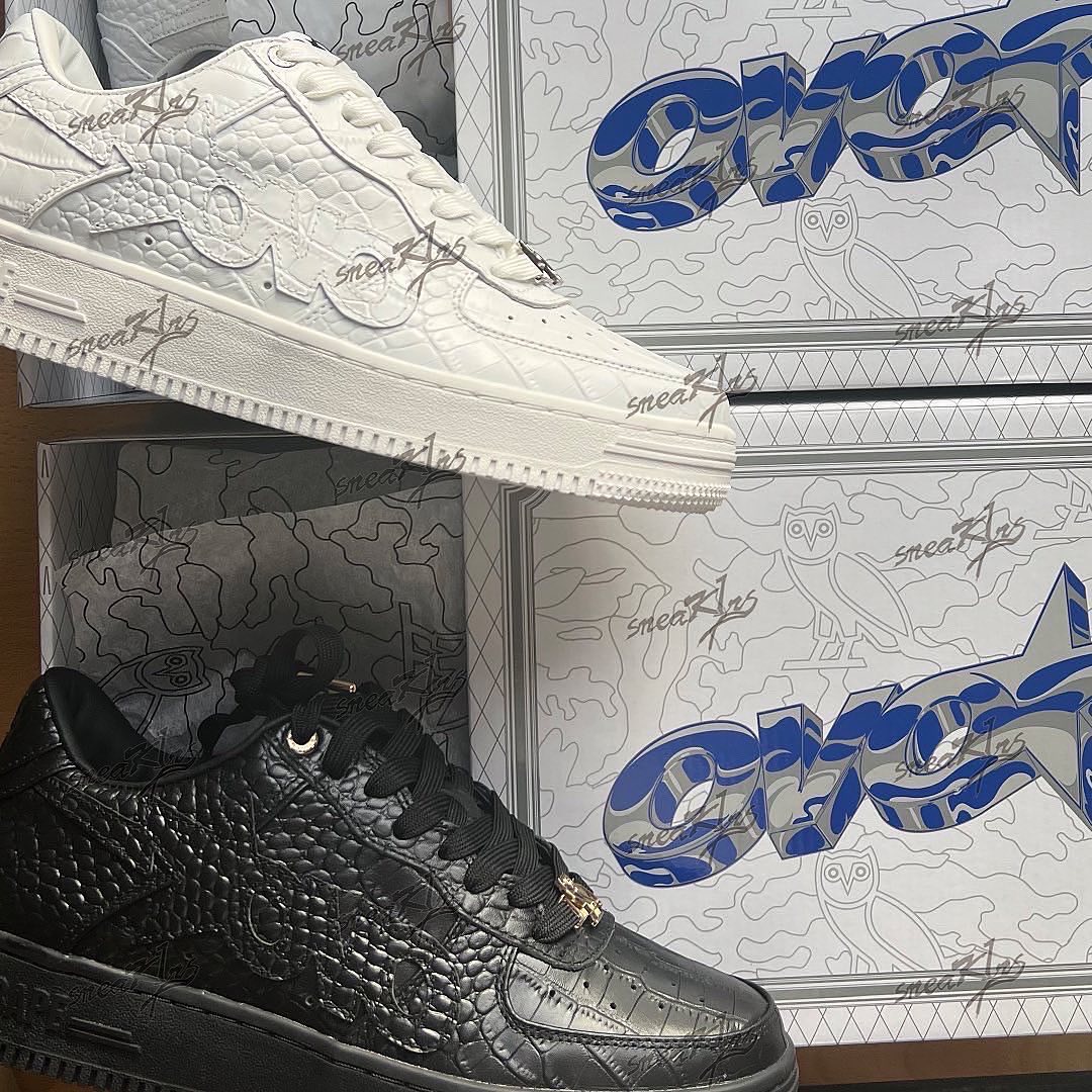 9月 発売予定!A BATHING APE BAPE STA × OVO コラボレーション (ア