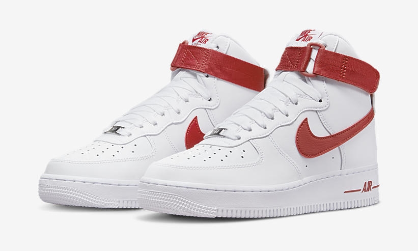 2022年 発売予定！ナイキ ウィメンズ エア フォース 1 ハイ “ホワイト/シナバー” (NIKE WMNS AIR FORCE 1 HIGH “White/Cinnabar”) [DD9624-102]