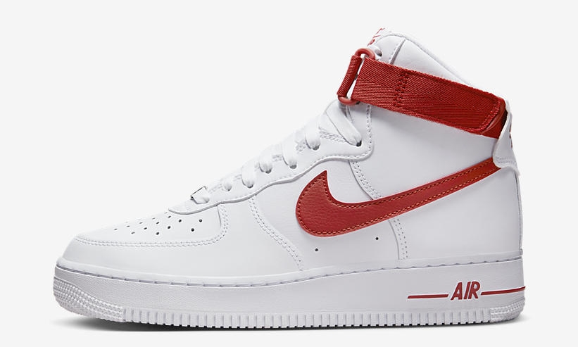 2022年 発売予定！ナイキ ウィメンズ エア フォース 1 ハイ “ホワイト/シナバー” (NIKE WMNS AIR FORCE 1 HIGH “White/Cinnabar”) [DD9624-102]