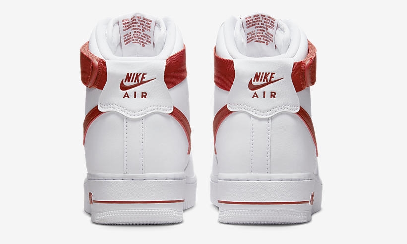 2022年 発売予定！ナイキ ウィメンズ エア フォース 1 ハイ “ホワイト/シナバー” (NIKE WMNS AIR FORCE 1 HIGH “White/Cinnabar”) [DD9624-102]