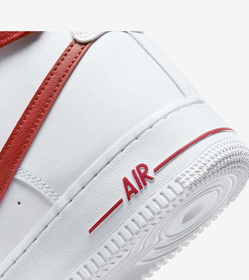 2022年 発売予定！ナイキ ウィメンズ エア フォース 1 ハイ “ホワイト/シナバー” (NIKE WMNS AIR FORCE 1 HIGH “White/Cinnabar”) [DD9624-102]