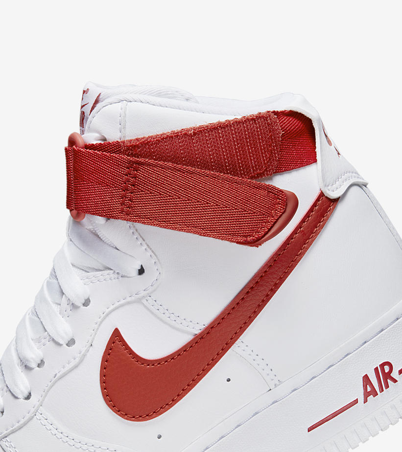 2022年 発売予定！ナイキ ウィメンズ エア フォース 1 ハイ “ホワイト/シナバー” (NIKE WMNS AIR FORCE 1 HIGH “White/Cinnabar”) [DD9624-102]