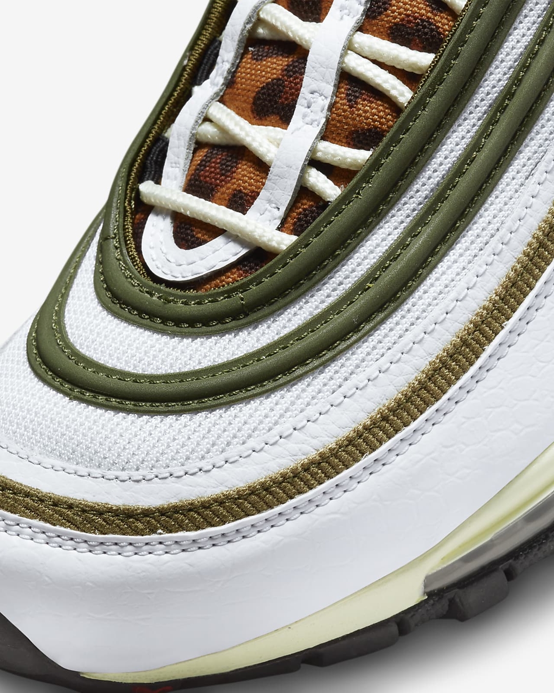 海外発売！ナイキ エア マックス 97 “レオパードタン/ホワイト” (NIKE AIR MAX 97 “Leopard Tongue/White”) [DX8973-100]