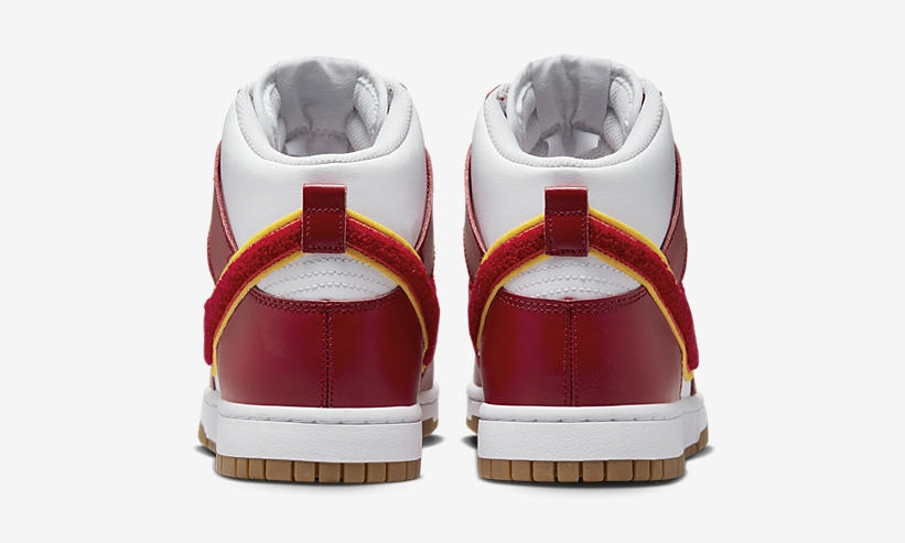 2022年 発売予定！ナイキ ダンク ハイ “シェニールスウッシュ/ホワイト/ジムレッド” (NIKE DUNK HIGH “Chenille Swoosh/White/Gym Red”) [DR8805-101]