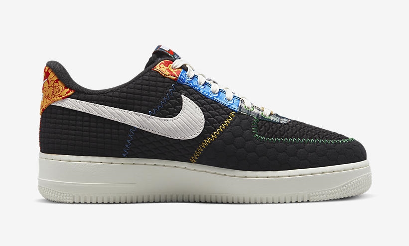 2022年 発売予定！ナイキ エア フォース 1 ロー “マルチマテリアル/ブラック” (NIKE AIR FORCE 1 LOW “Multi-Material/Black”) [DZ4855-001]