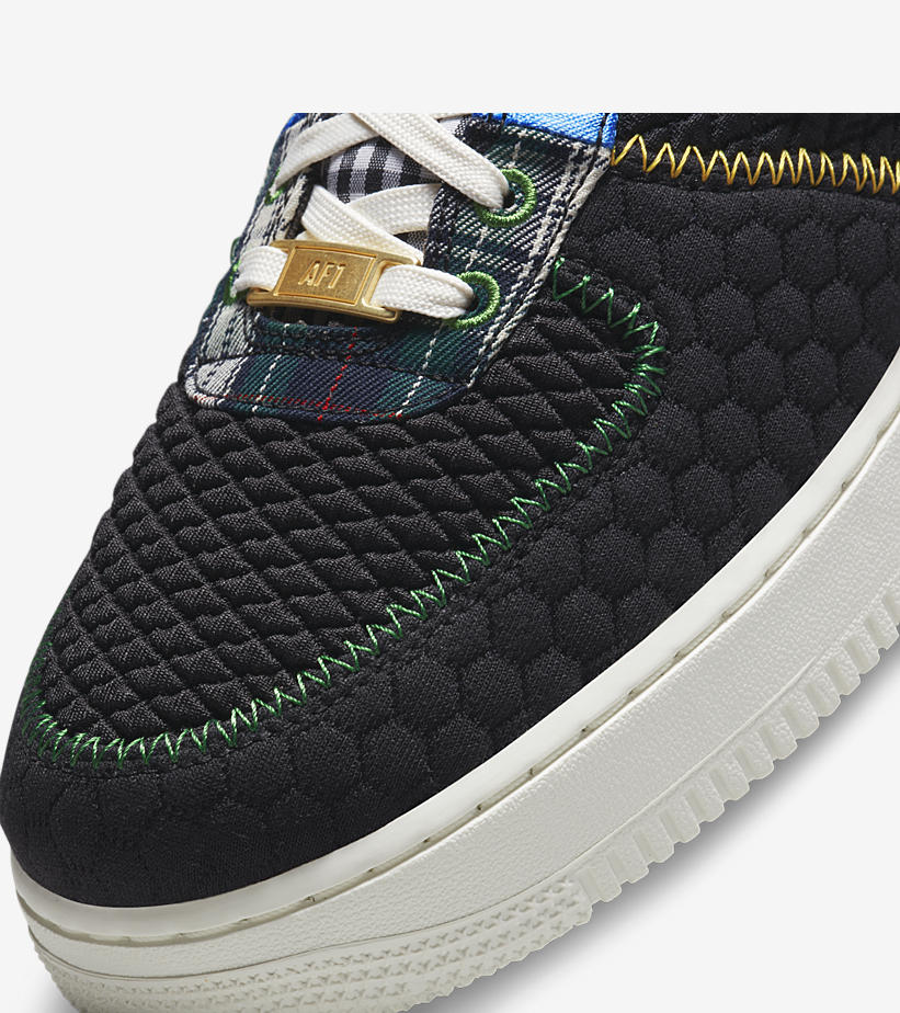 2022年 発売予定！ナイキ エア フォース 1 ロー “マルチマテリアル/ブラック” (NIKE AIR FORCE 1 LOW “Multi-Material/Black”) [DZ4855-001]