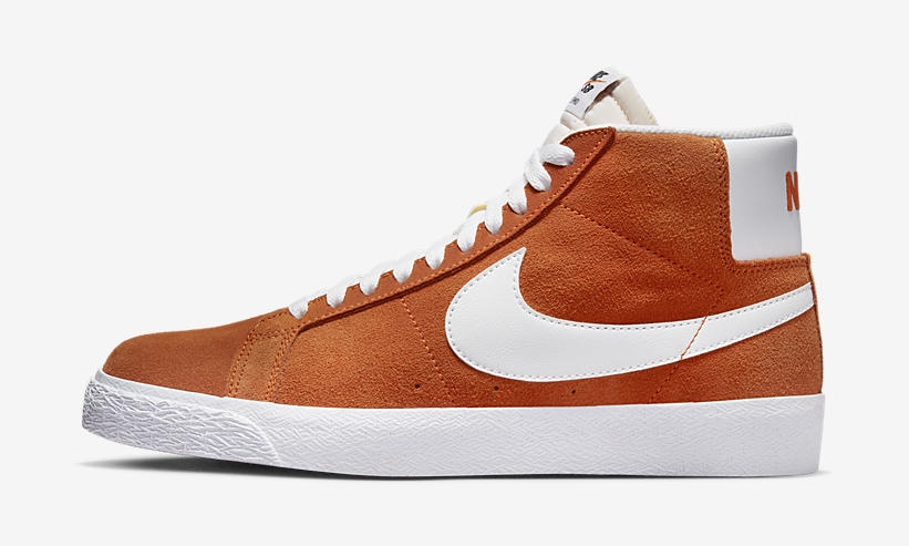 海外発売！ナイキ SB ズーム ブレーザー ミッド “セフティオレンジ/ホワイト” (NIKE SB ZOOM BLAZER MID “Safety Orange/White”) [864349-800]