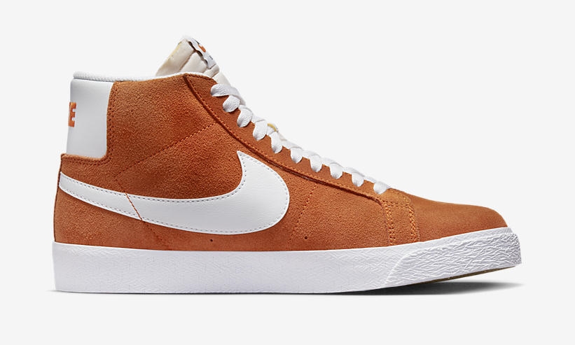 海外発売！ナイキ SB ズーム ブレーザー ミッド “セフティオレンジ/ホワイト” (NIKE SB ZOOM BLAZER MID “Safety Orange/White”) [864349-800]