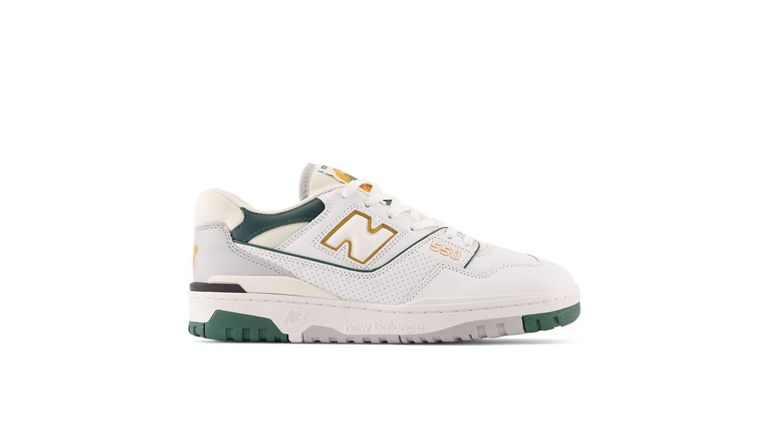 【国内 10/14 発売】New Balance BB550 PWC “White/Nightwatch Green” (ニューバランス)