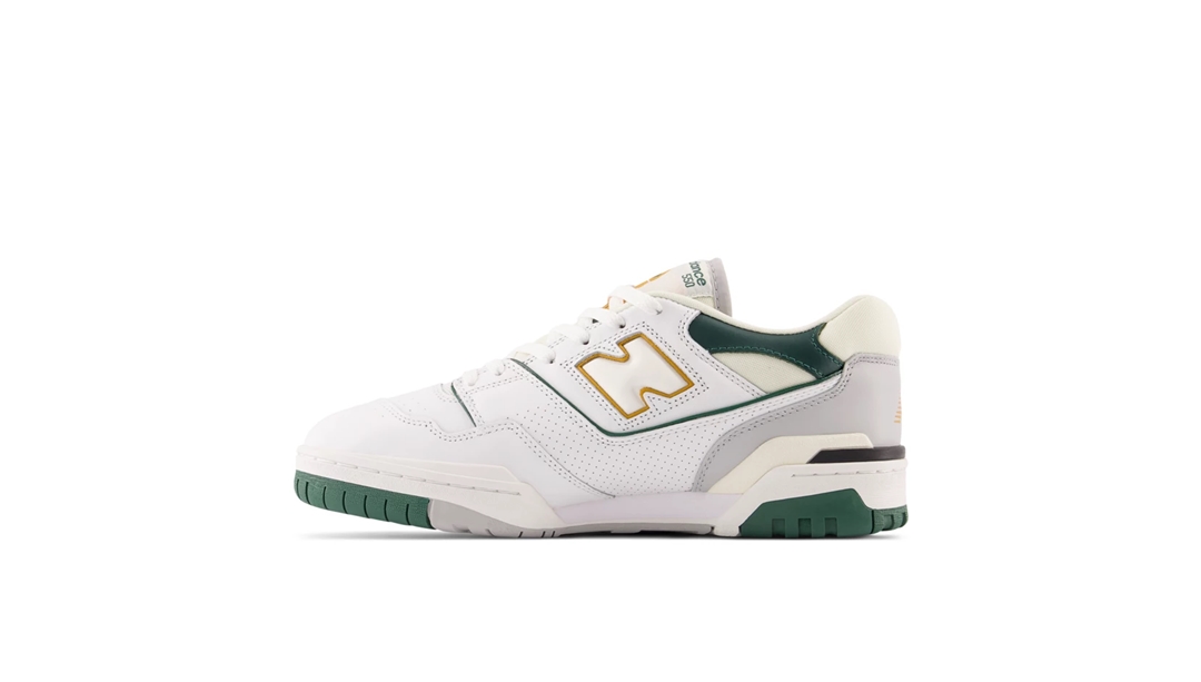 【国内 10/14 発売】New Balance BB550 PWC “White/Nightwatch Green” (ニューバランス)