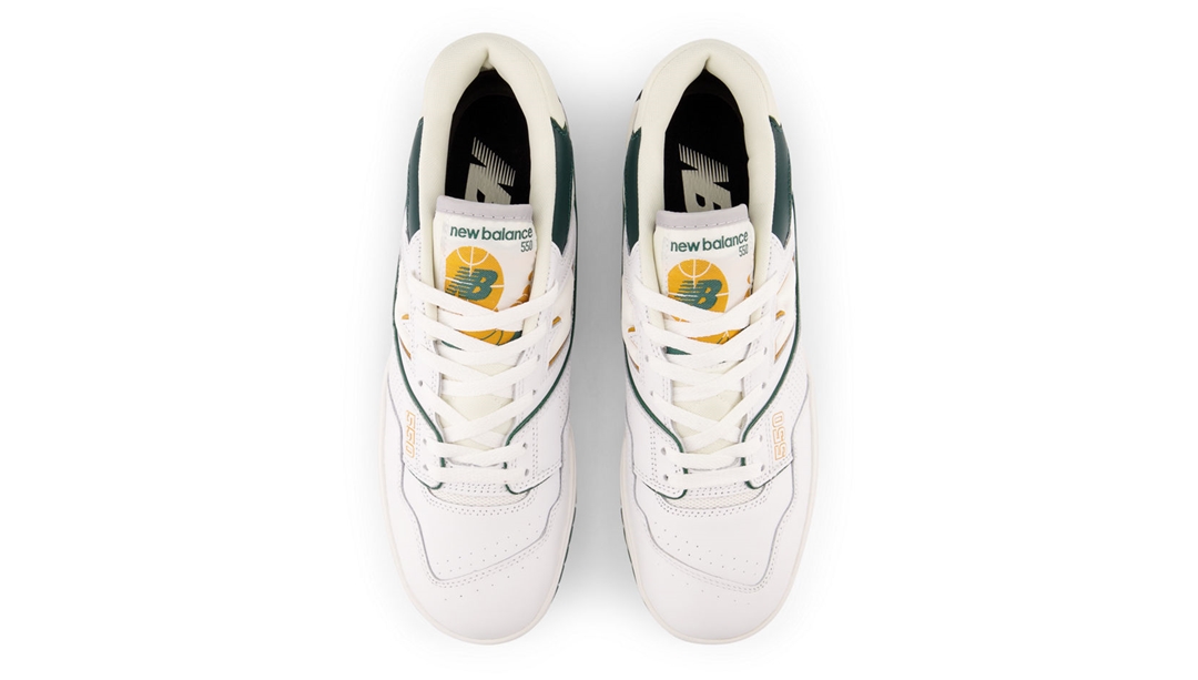 【国内 10/14 発売】New Balance BB550 PWC “White/Nightwatch Green” (ニューバランス)