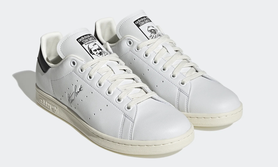 【国内 9/18 発売】ディズニー カーミット × アディダス オリジナルス スタンスミス “ホワイト” (Disney Kermit adidas Originals STAN SMITH “White”) [GX9513]