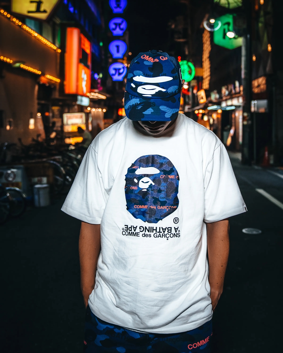 COMME des GARCONS × A BATHING APE 2022 F/W が「BAPE STORE コムデギャルソン大阪」にて9/11 発売 (コム デ ギャルソン ア ベイシング エイプ)