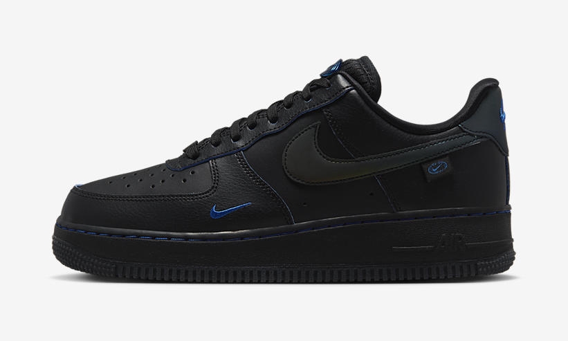 2022年 発売予定！ナイキ エア フォース 1 ロー “ブラック/ブルー” (NIKE AIR FORCE 1 LOW “Black/Blue”) [FB1840-001]