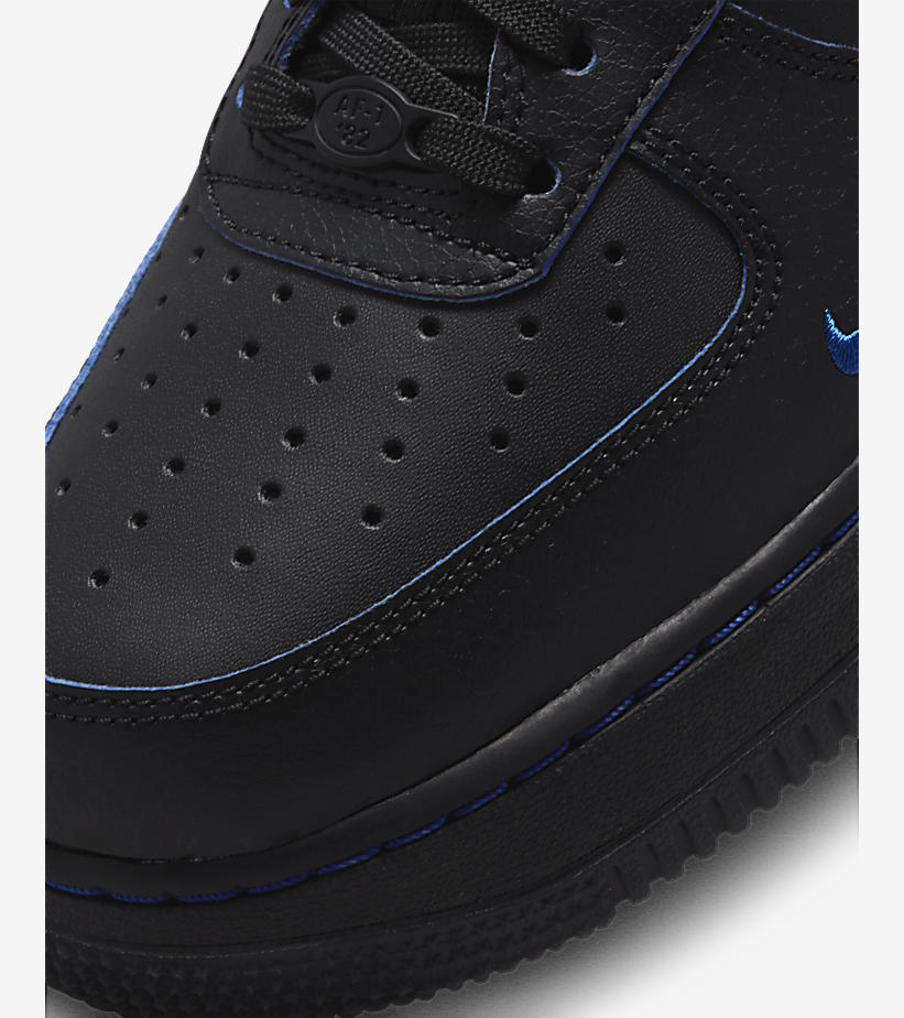 2022年 発売予定！ナイキ エア フォース 1 ロー “ブラック/ブルー” (NIKE AIR FORCE 1 LOW “Black/Blue”) [FB1840-001]