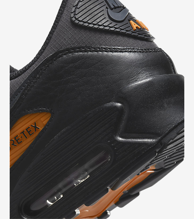 2022年 発売予定！ナイキ エア マックス 90 ゴアテックス “ブラック/セフティオレンジ” (NIKE AIR MAX 90 GORE-TEX “Black/Safety Orange”) [DJ9779-002]