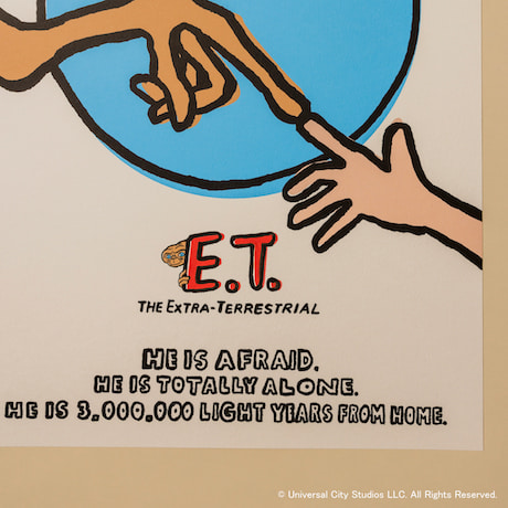 映画「E.T.」40周年 × NAIJEL GRAPH コラボが「ビームスT 原宿/博多」にて9/16 発売 (イーティー ビームス)