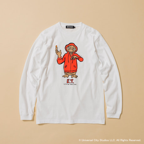 映画「E.T.」40周年 × NAIJEL GRAPH コラボが「ビームスT 原宿/博多」にて9/16 発売 (イーティー ビームス)