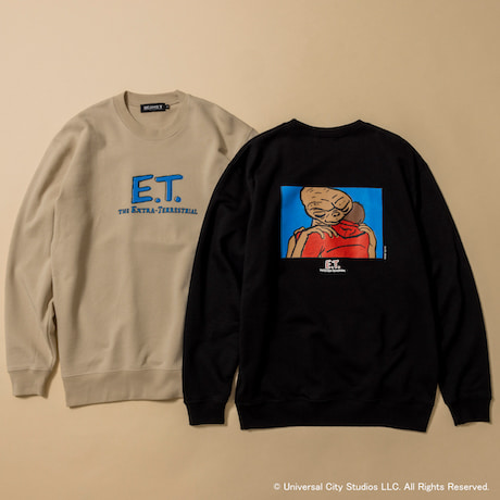 映画「E.T.」40周年 × NAIJEL GRAPH コラボが「ビームスT 原宿/博多」にて9/16 発売 (イーティー ビームス)