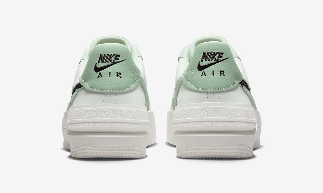 海外発売！ナイキ エア フォース 1 ロー プラットフォーム “ベアリーグリーン/ベルベットブラウン” (NIKE AIR FORCE 1 LOW PLATFORM/PLT.AF.ORM “Barely Green/Velvet Brown”) [DX3730-300]